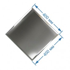 Зеркальная плитка 40x40 см с фацетом 15 мм (квадрат) Зеркальная плитка 40x40 см с фацетом 15 мм (квадрат)